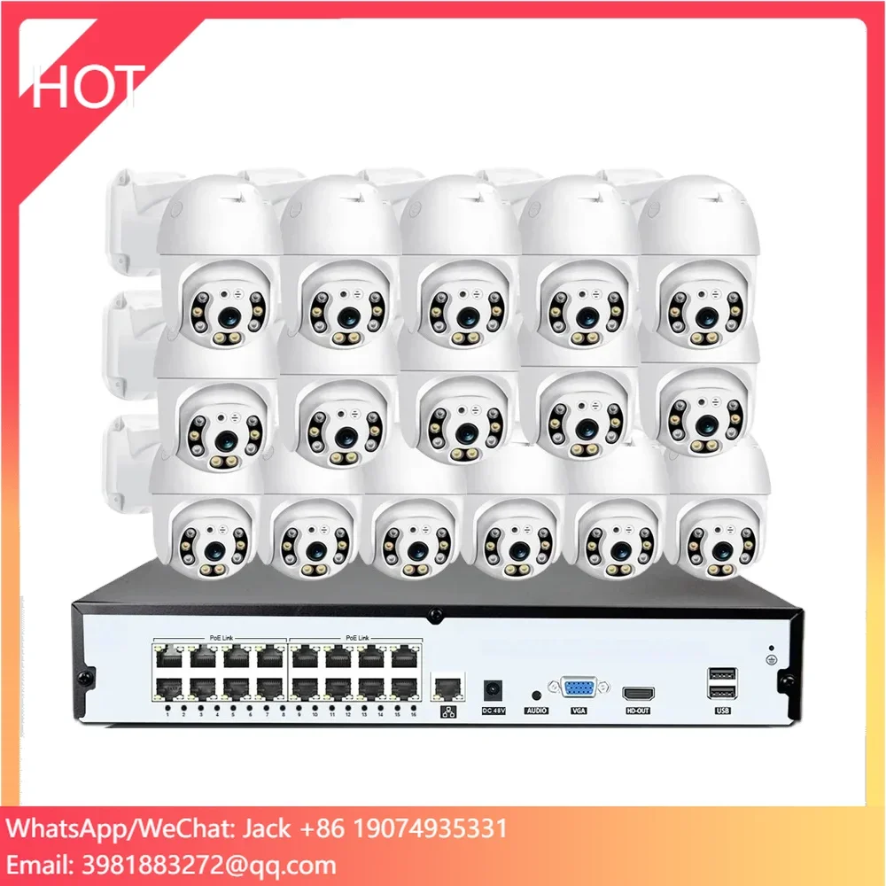 Home Security And Cctv - Zestaw przewodowych kamer CCTV Colorvu z