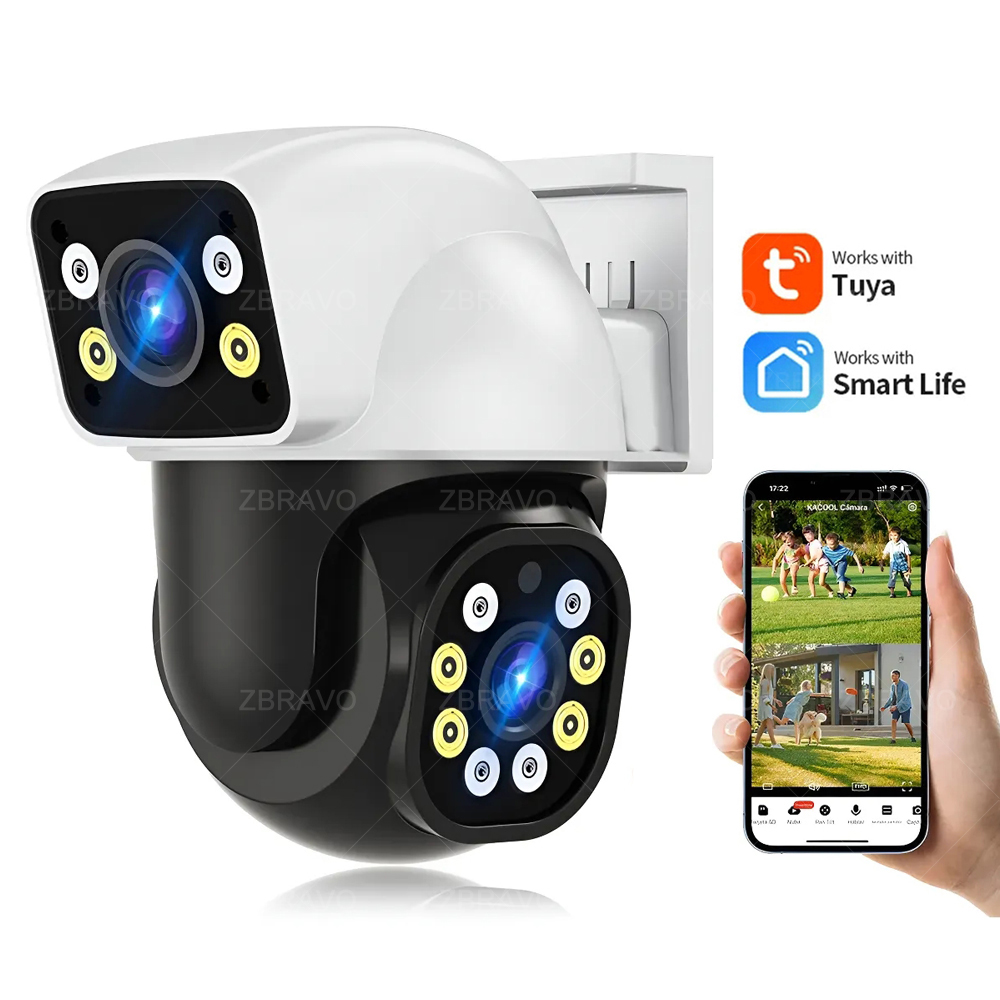 Home Security Company - Smartlife 8MP WiFi Tuya Kamera Zewnętrzna