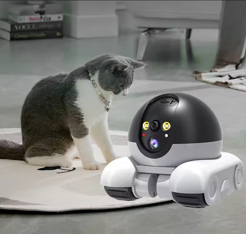Home Security Robot - Bezprzewodowa kamera robotyczna z dwoma obiektywami