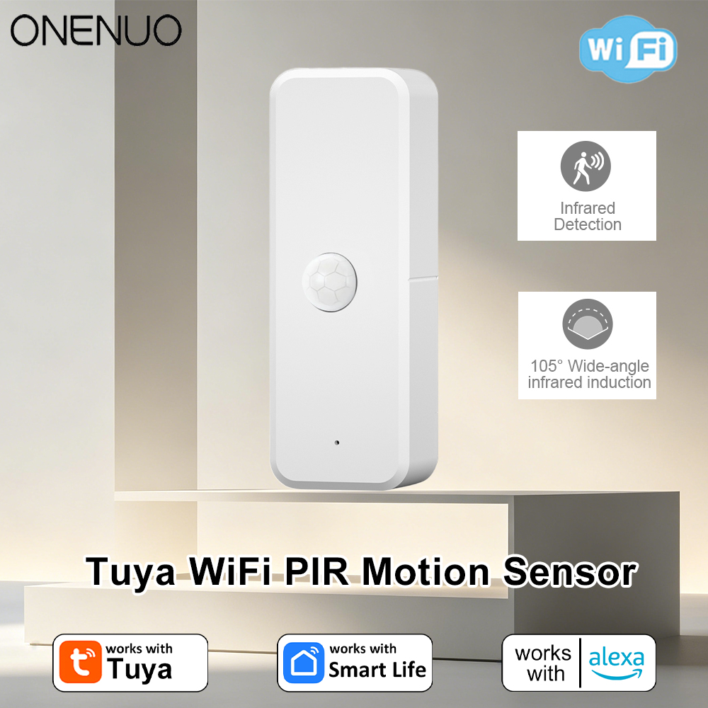 Home Security Devices - Nowy czujnik ruchu PIR WiFi Tuya,
