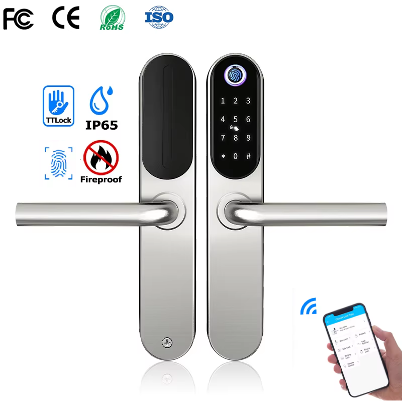 Home Security Brand - Inteligentny zamek cyfrowy ze stali nierdzewnej