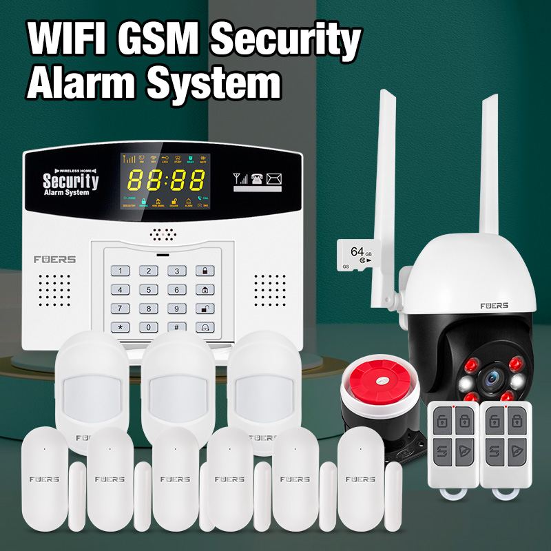 Home Security Phone Number - Zestaw inteligentnego systemu alarmowego Fuers Tuya
