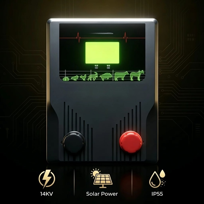 Home Security Electric Fence - Elektryczna sieć ochronna LX-PX350, zasięg 30