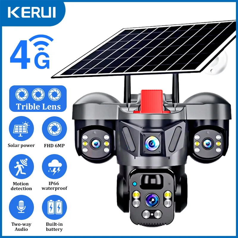 Home Security Company - KERUI V380 Pro Zewnętrzna Kamera PTZ