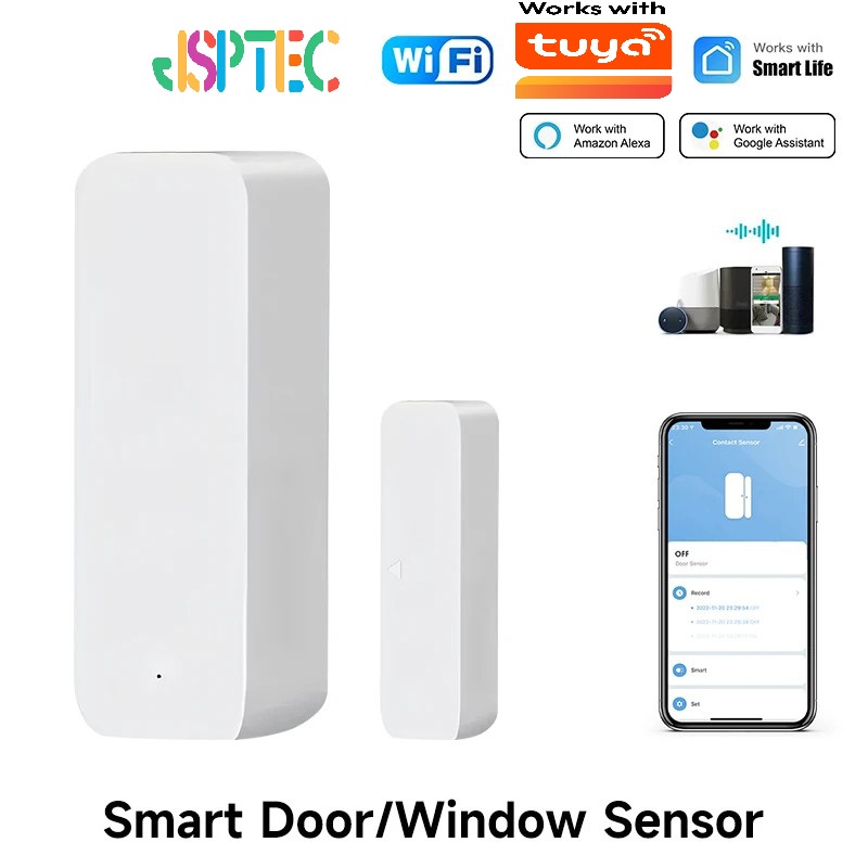 Home Security Company - Tuya WiFi Inteligentny czujnik drzwi Drzwi