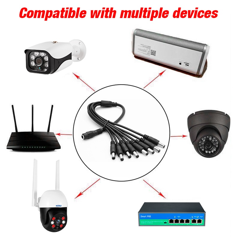 5,5 x 2,1 mm 1 żeński na 2 4 8 – Home Security Brand recenzja i cena