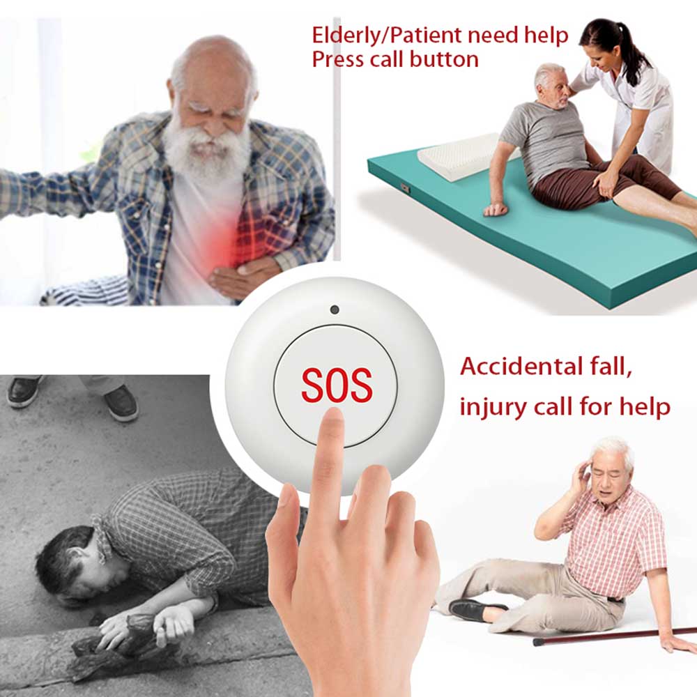 Bezprzewodowy przycisk SOS, in – Home Security Company recenzja i cena