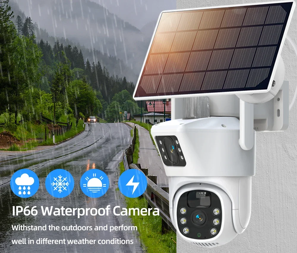 4K 8MP podwójny obiektyw Syste – Home Security With Monitoring recenzja i cena