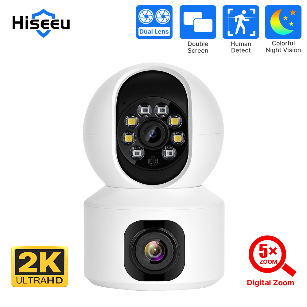 Kamera IP Hiseeu 2K 4MP PTZ WI – Home Security For Windows recenzja i cena