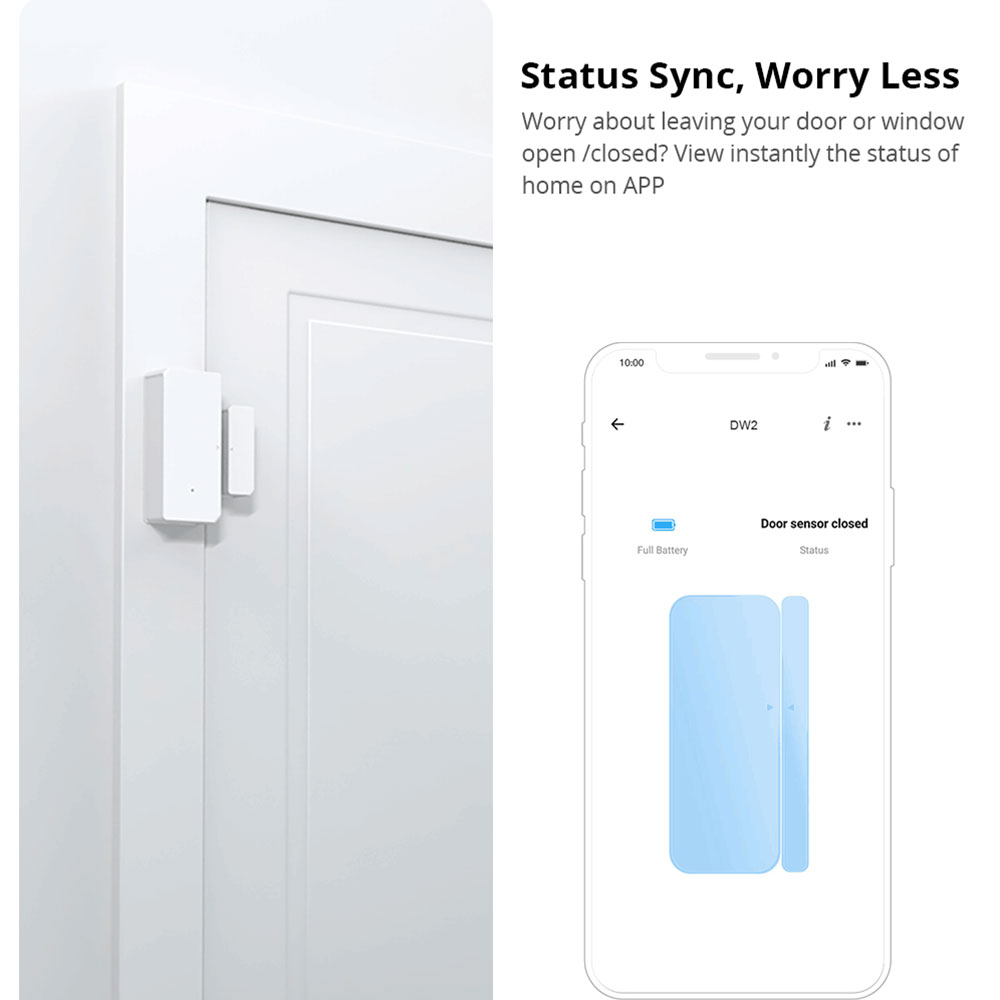 Sonoff DW2-WiFi Bezprzewodowy  – Home Security Devices recenzja i cena