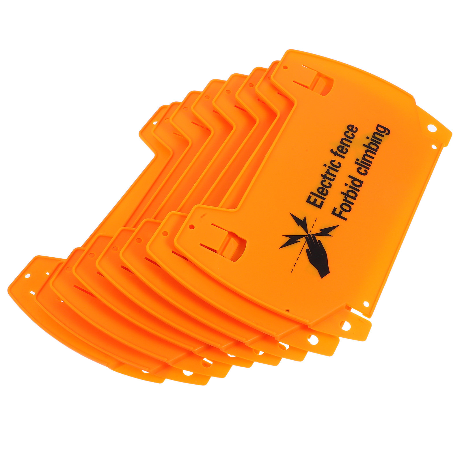 6 szt. Plastikowych znaków ost – Home Security Electric Fence recenzja i cena