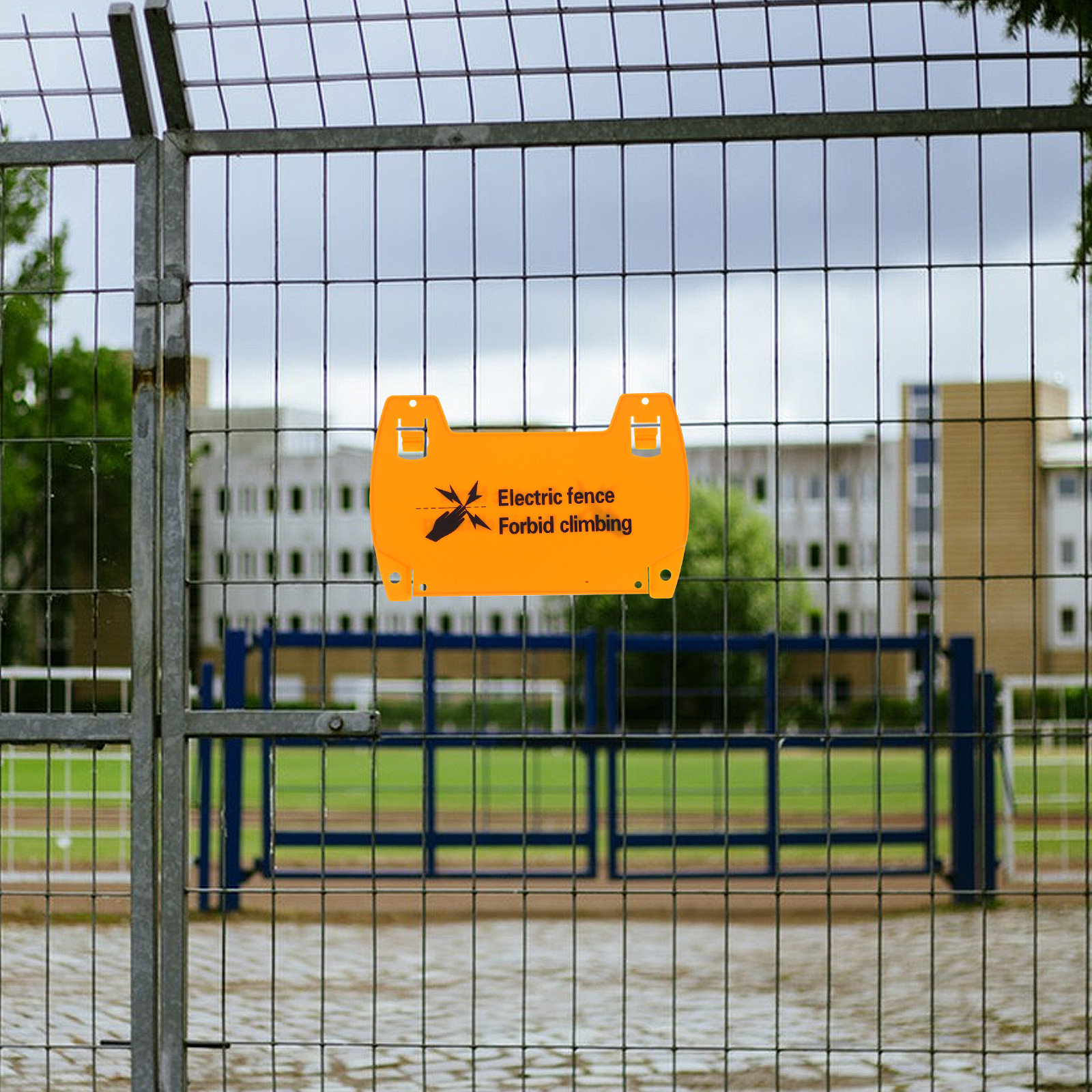 6 szt. Plastikowych znaków ost – Home Security Electric Fence recenzja i cena