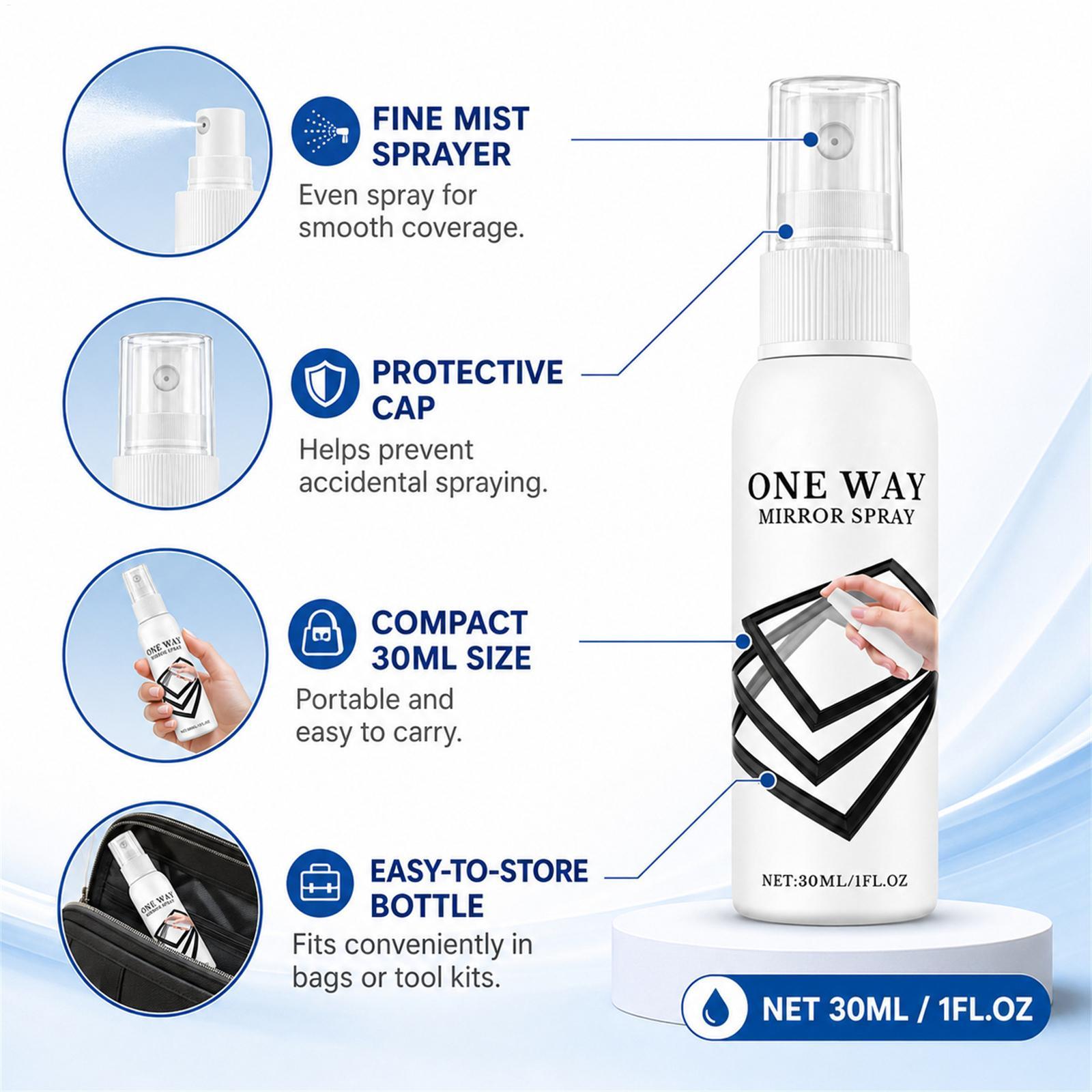 Spray odblaskowy do szyb 30ml, – Home Security For Windows recenzja i cena