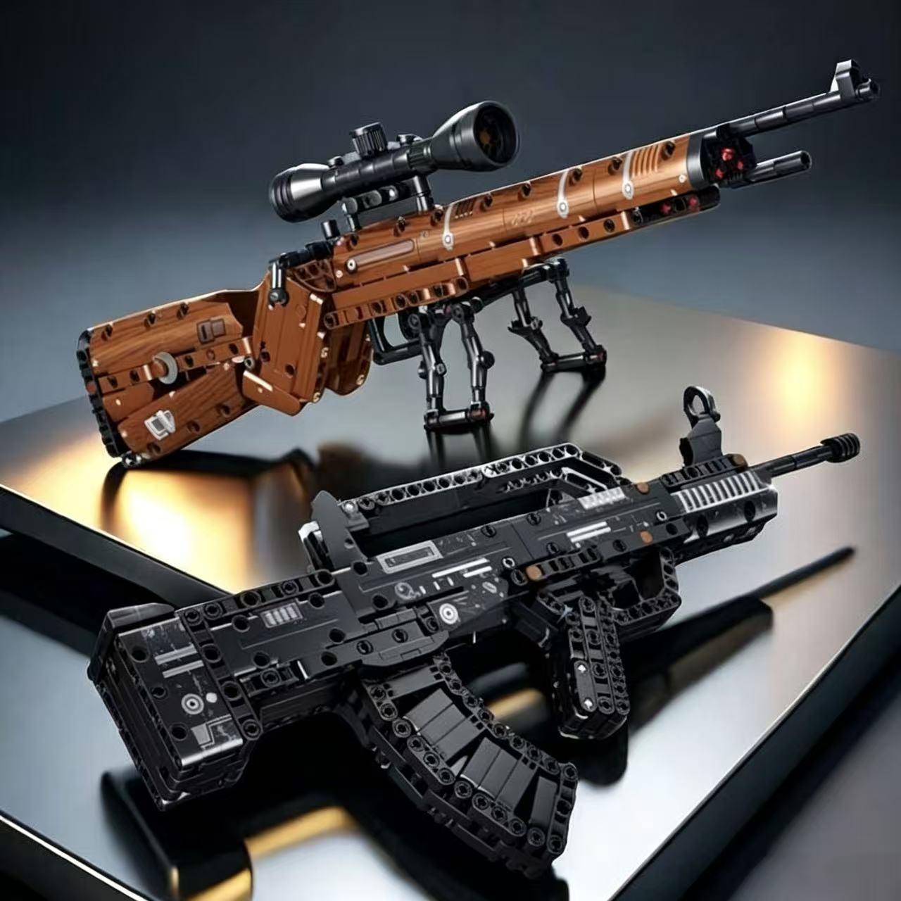Klocki konstrukcyjne - karabin – Home Security Gun recenzja i cena