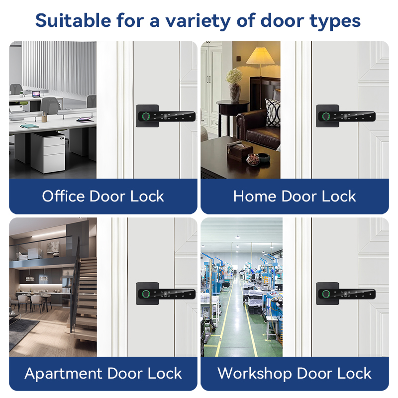 XSDTS Tuya Klamka z czytnikiem – Home Security Key recenzja i cena