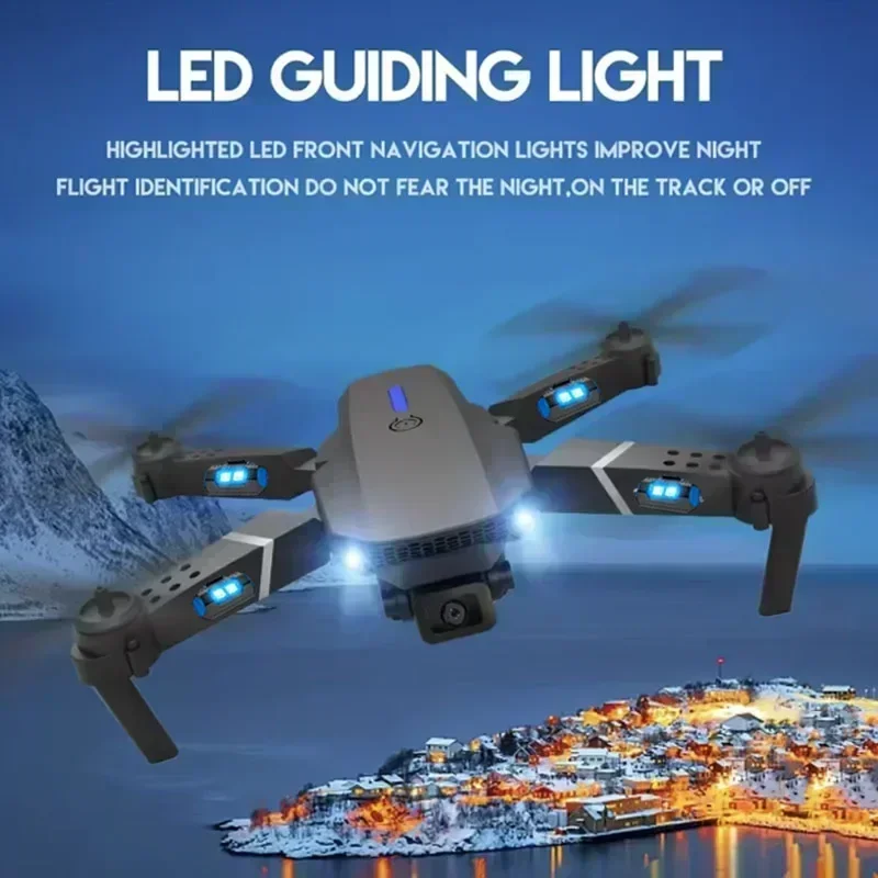 E88 Pro WIFI FPV Drone Wide An – Home Security Cameras Outdoor recenzja i cena