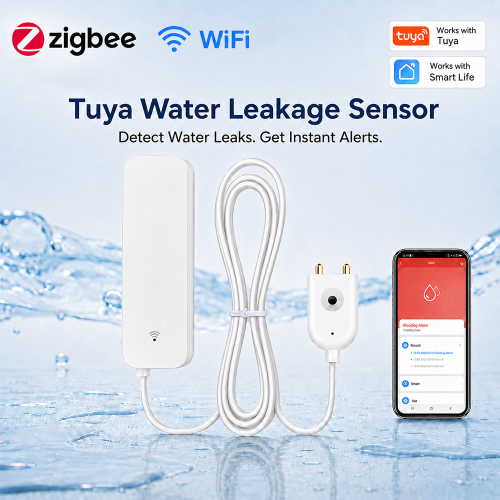 Czujnik wycieku wody ZigBee Wi – Home Security Devices recenzja i cena
