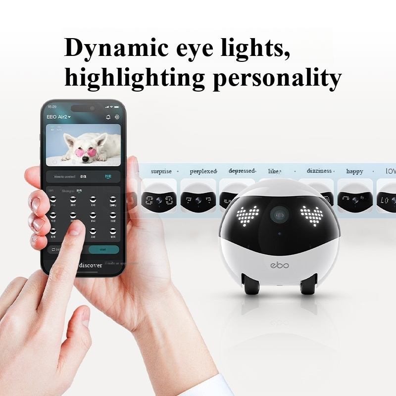 Enabot EBO Wewnętrzna Kamera S – Home Security Robot recenzja i cena