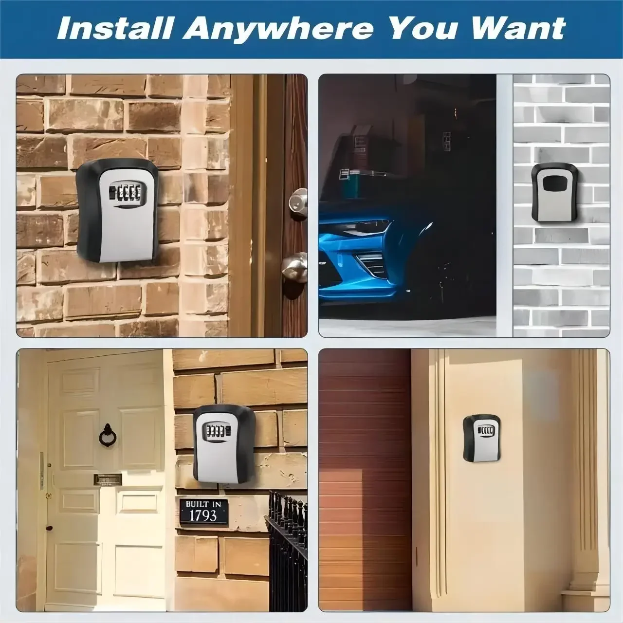 Ścienny schowek na klucze z za – Home Security Key recenzja i cena