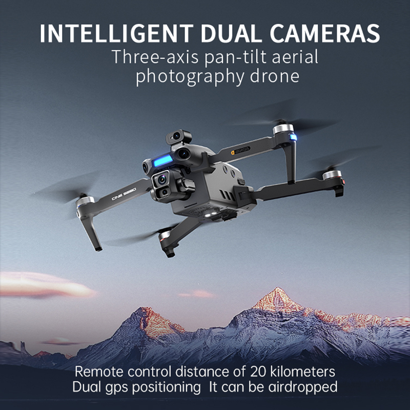 Nowy dron z podwójną kamerą 8K – Home Security Cameras Outdoor recenzja i cena