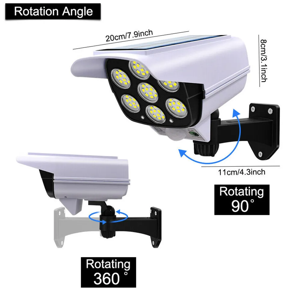 Zewnętrzna lampa słoneczna z c – Home Security Company recenzja i cena