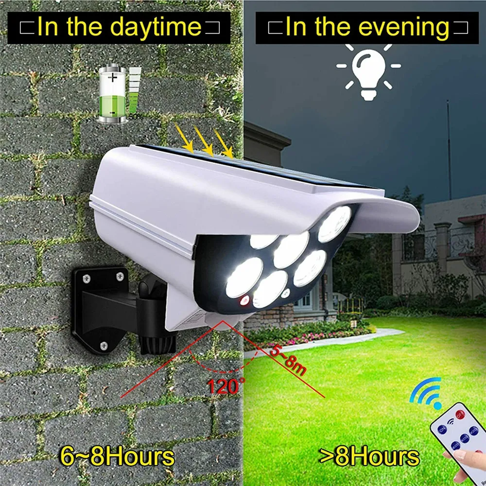 Zewnętrzna lampa słoneczna z c – Home Security Company recenzja i cena