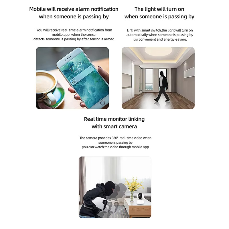 Inteligentny czujnik ruchu PIR – Home Security Devices recenzja i cena