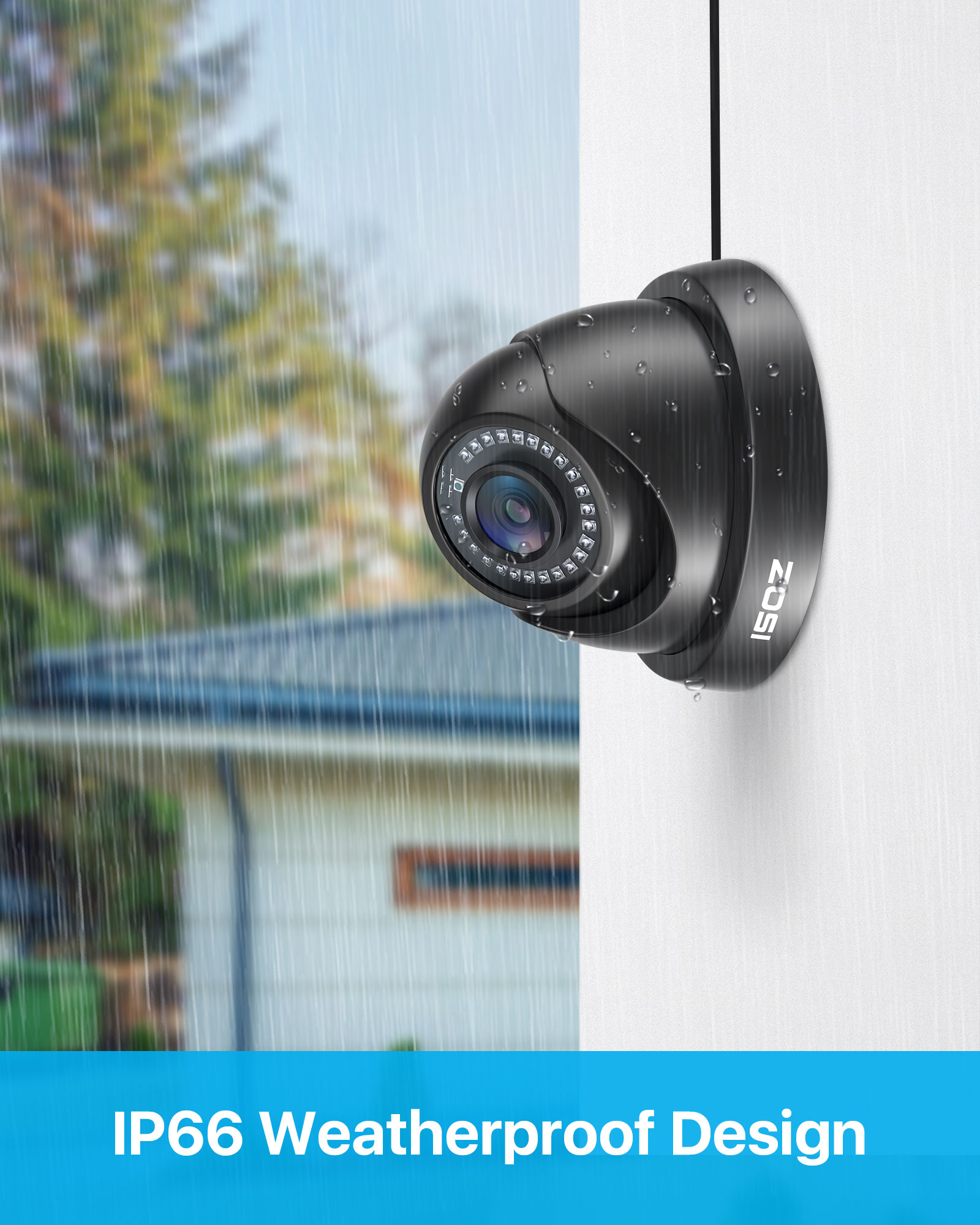 Zestaw kamer monitoringu ZOSI  – Home Security And Cctv recenzja i cena