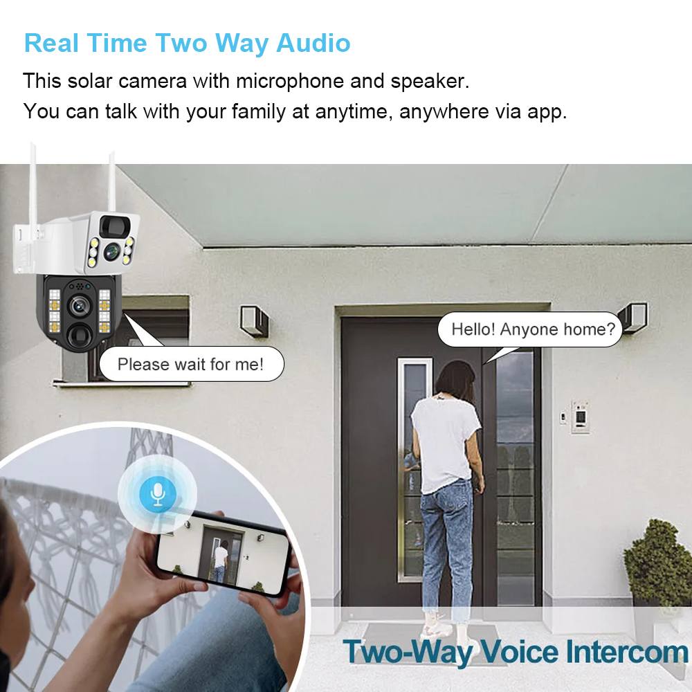 WiFi/4G kamera słoneczna IP ka – Home Security And Cctv recenzja i cena