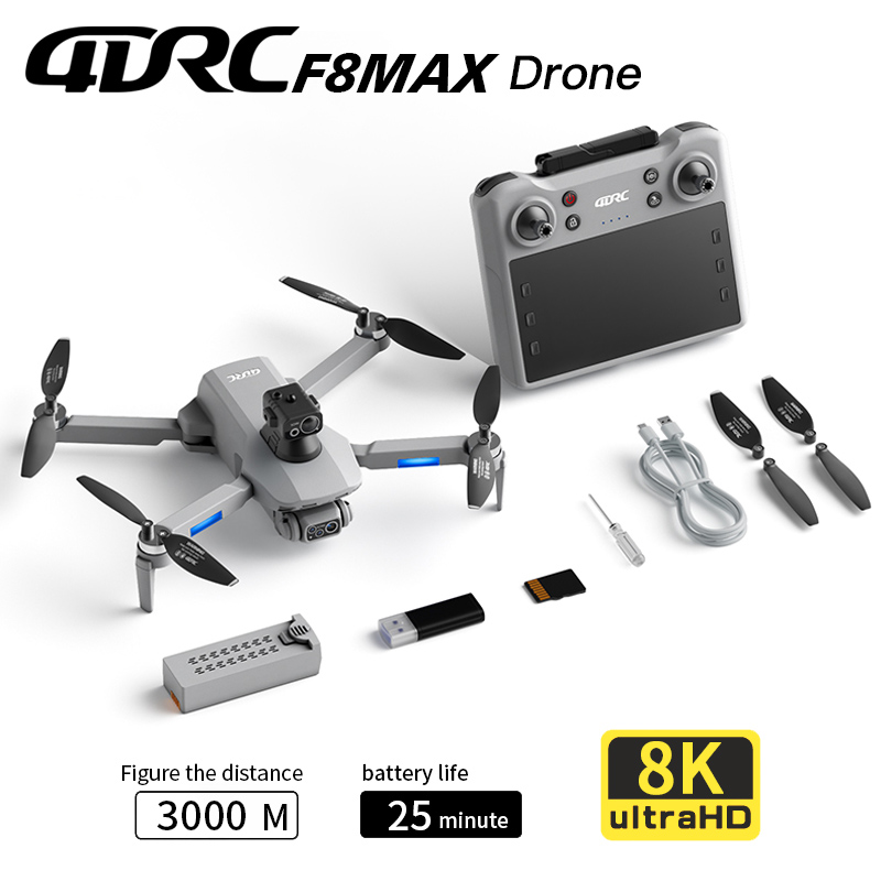 Dron F8 MAX GPS Profesjonalny  – Home Security Cameras Outdoor recenzja i cena