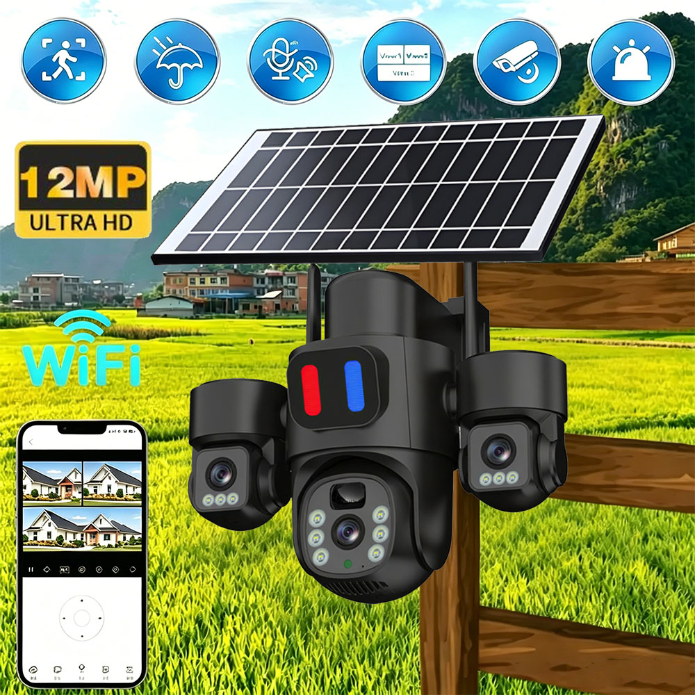 Zewnętrzna kamera solarna WiFi – Home Security And Cctv recenzja i cena