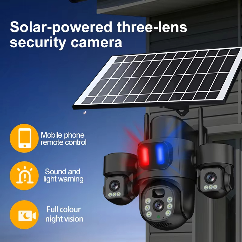 Zewnętrzna kamera solarna PTZ  – Home Security Outdoor Camera System recenzja i cena