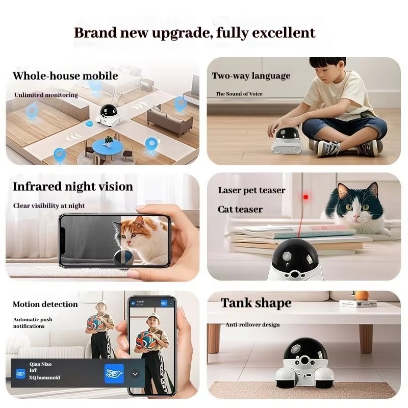 Nowy Inteligentny Robot dla Zw – Home Security Robot recenzja i cena