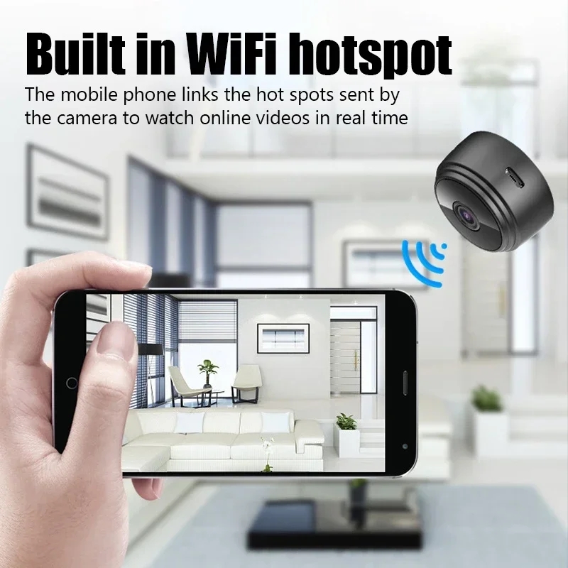 A9 Mini Kamera WiFi Bezprzewod – Home Security For Windows recenzja i cena